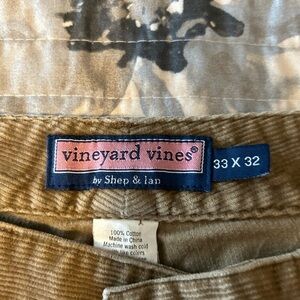 Vineyard Vines Men’s Corduroy Pants 33x32